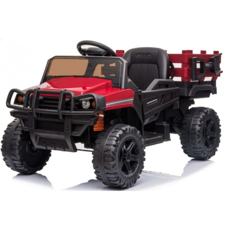 Elektrické autíčko - Farmer Pick-Up - červené